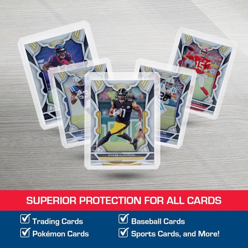 BCW 3x4 Topload Card Holder - Standard - 100ct | Rigid PVC Trading Card Protection for Baseball Cards, Football Cards, and Trading Cards Like PokÃ©mon and MTG | Holds Cards Up to 20pts - Image 5