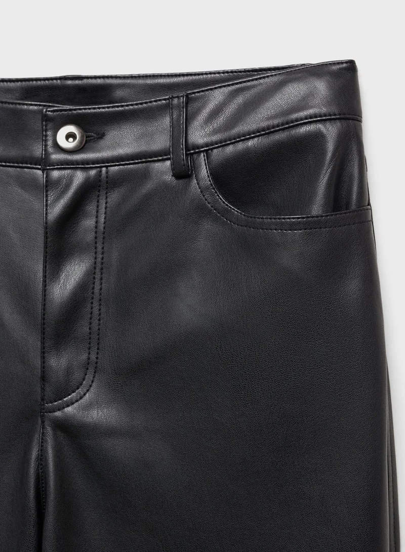 MANGO High Waist Pants