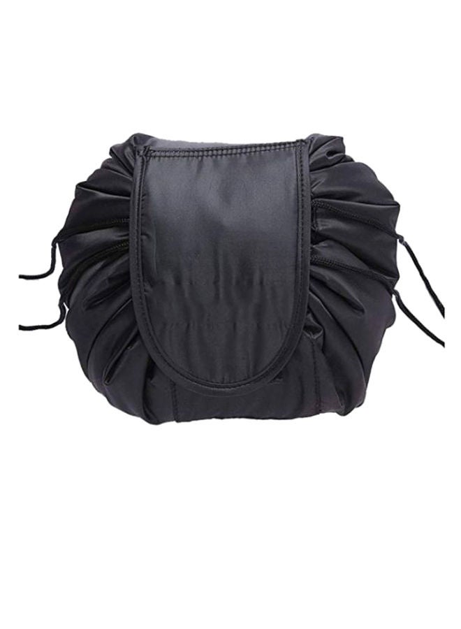 نيبمينينت حقيبة مستحضرات تجميل مزودة بسحّاب ورباط أسود - Image 1