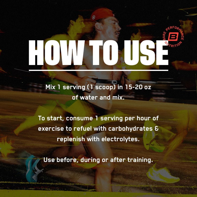 BARE PERFORMANCE NUTRITION BPN G1M Go One More Sport Endurance Training Fuel Superior Carbohydrate  Electrolytes Powder Formula Reduce Fatigue Salted Watermelon 25 Servings - Image 4