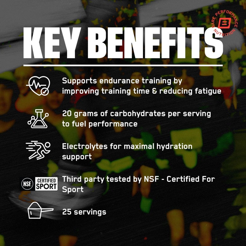 BARE PERFORMANCE NUTRITION BPN G1M Go One More Sport Endurance Training Fuel Superior Carbohydrate  Electrolytes Powder Formula Reduce Fatigue Salted Watermelon 25 Servings - Image 3