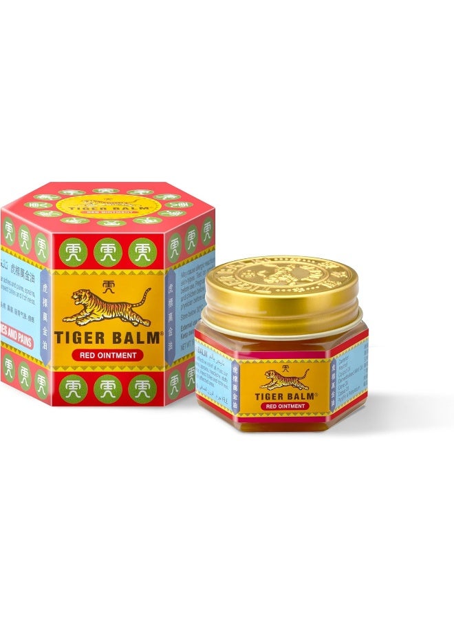 Tiger Balm Red Ointment | Warm Relief For Muscle Pains and Itches Due To Insect Bites | Fast Acting Pain-Relief Properties - Image 2