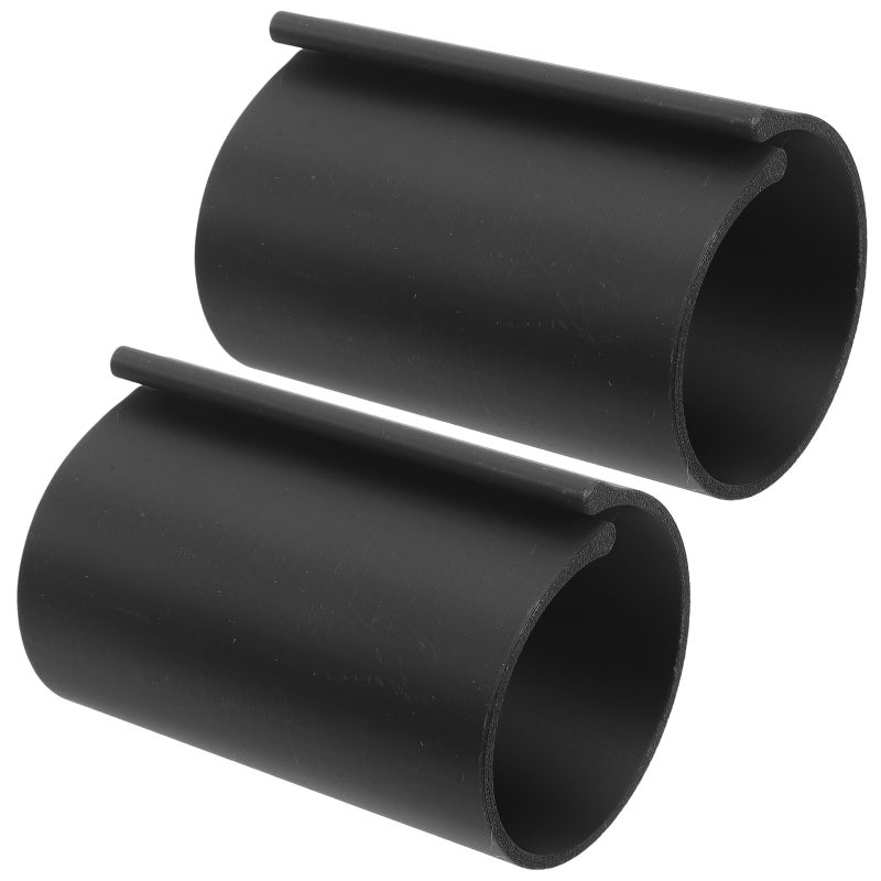 2pcs Painting Canvas Roll Holder - Rhinestone Canvas Roll Keeper – Scroll Fasteners Painting Organizer for Fabric Flat Storage Black - Image 4