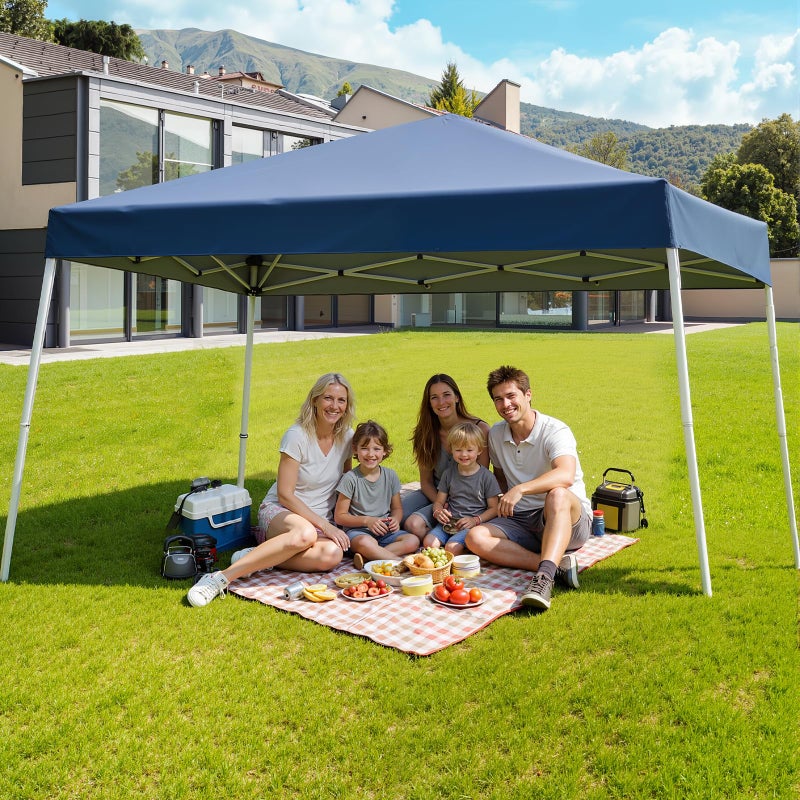 gaildon Canopy Tent 10x10, Pop Up Instant Sun Shade Shelter with Slant Leg for Events and Parties, Outdoor Portable Gazebo with Carrying Bag, Sunproof and Waterproof - Image 2
