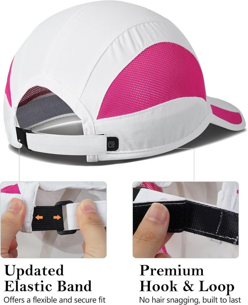 GADIEMKENSD Unstructured Quick Dry Sports Cap Outdoor Sun Protective Unisex - Image 3