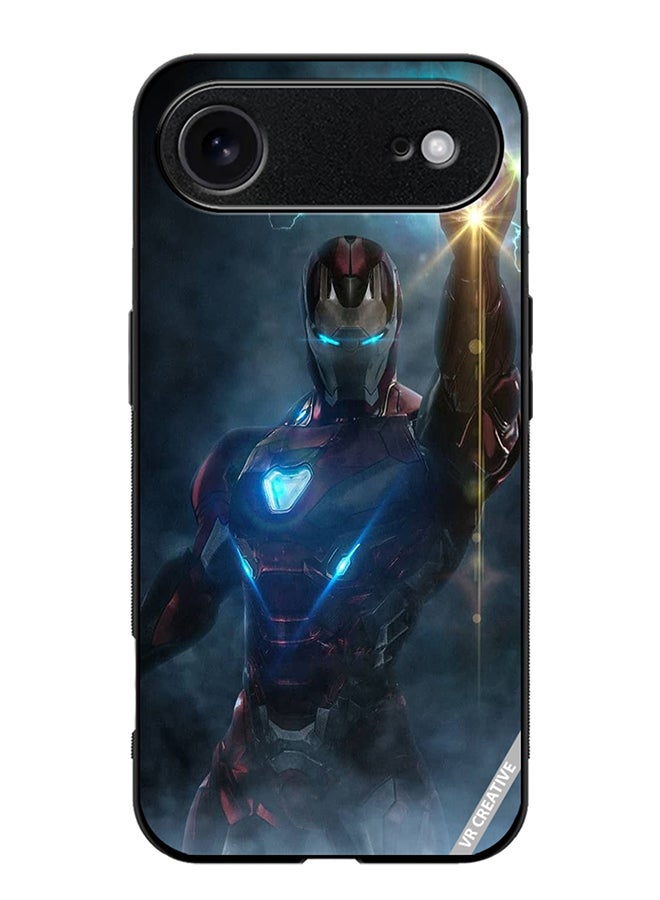 Protective Case Cover For Apple iPhone 17 Air Ironman Design Multicolour