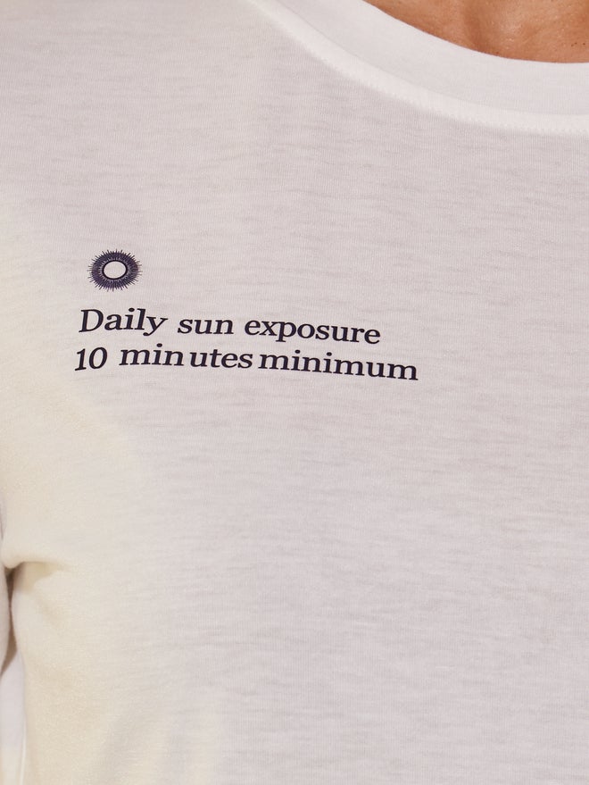 Take Two Slogan Print Round Neck T-Shirt - Image 4