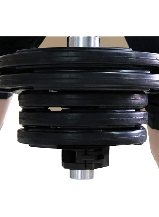 X spring Olympic Barbell Clamps 1 Pair Of 5Cm Barbell Clips Perfect For Stronglifts And Olympic Training Professional Quality Solid Abs Quick Release Locking Barbell Collars - Image 5