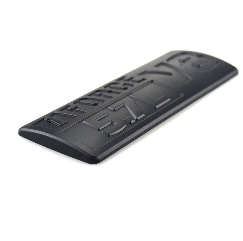 EmbRoom 2pcs IFORCE 5.7L V8 Badge Side Emblem, 3D Door Badge NamePlate Decals Stickers Replacement for IFORCE (Black) - Image 3