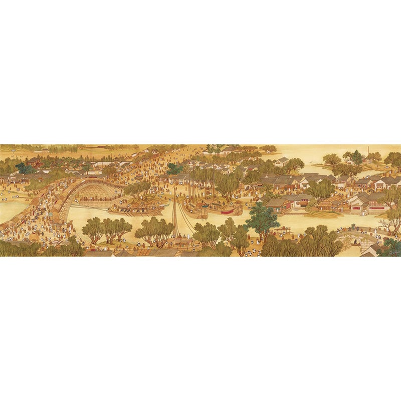 Pintoo Panorama Jigsaw Puzzles 5600 Piece for Adults Panorama Smart Bears Along The River During The Qingming Festival Beautiful Plastic Puzzle for Home Decor Zero Dust Easy Storage H3368 - Image 3