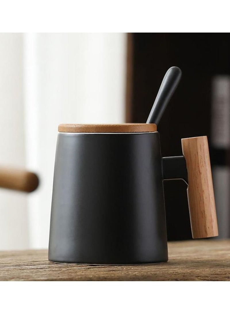 Coffee Mug With Lid Spoon Gift Box And Tote Bag  - Image 1