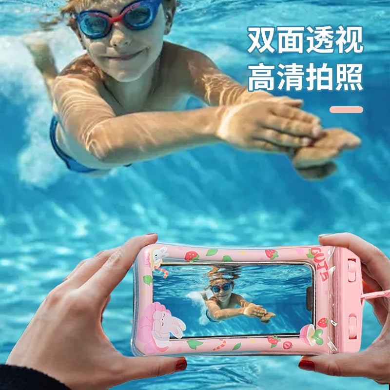 Wholesale Cartoon Waterproof Phone Bags - Touch Screen Compatible, PVC Material - Image 4