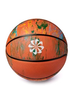 Nike Reasoned for 4 seconds Nike Everyday Playground 8P RARE Nature Colors Outdoor Basketball [MR] – Durable 8-Panel High-Performance Basketball for Outdoor & Playground Games, Offering Superior Grip, Consistent Bounce, and Game-Ready Performance for Recreational & Competitive Play size 7  - Image 3