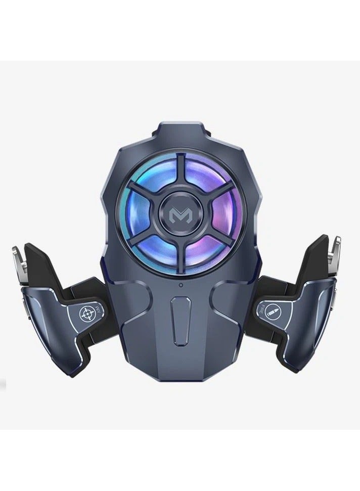 MEMO AK03 Mobile phone Cooling Fan & Controller fire button key trigger joystick for mobile - Image 1