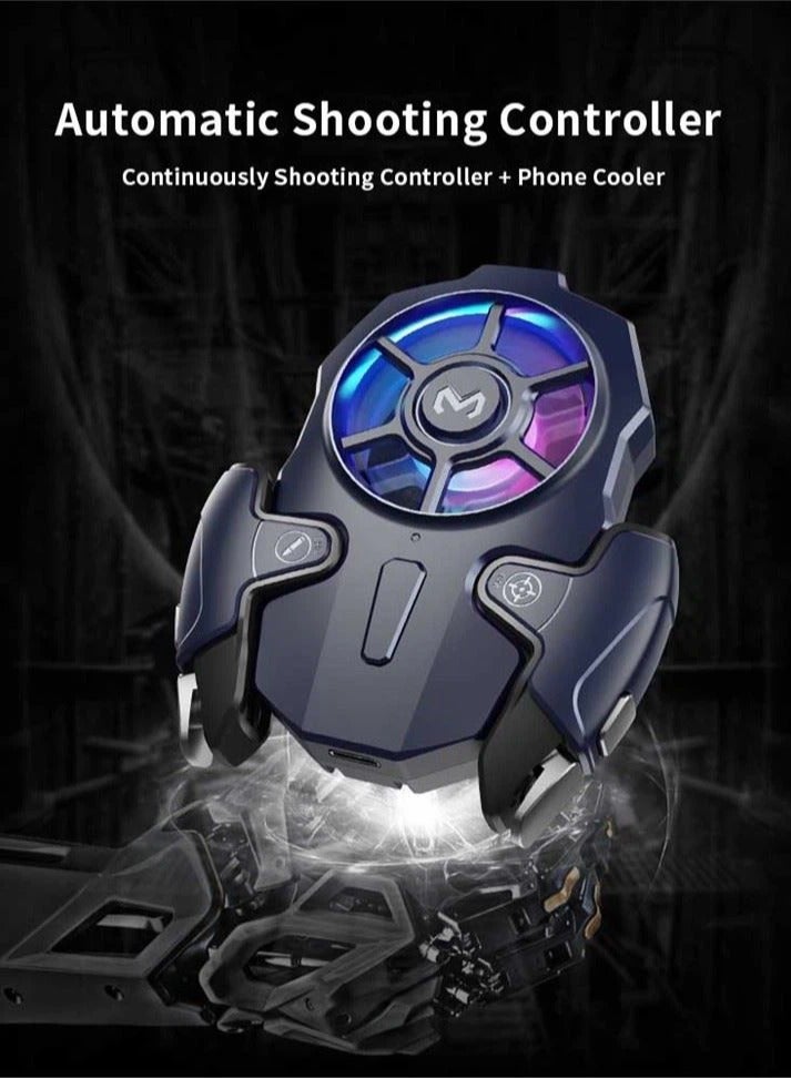 MEMO AK03 Mobile phone Cooling Fan & Controller fire button key trigger joystick for mobile - Image 2