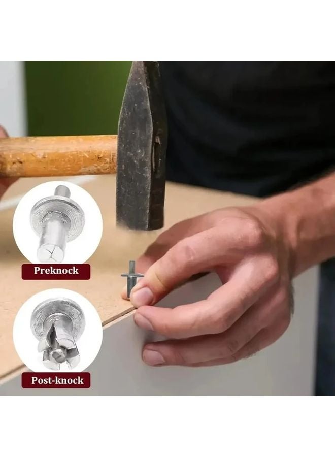 50pcs 5x11mm Aluminum Alloy Hammer Drive Expansion Rivets Fasteners - Image 5