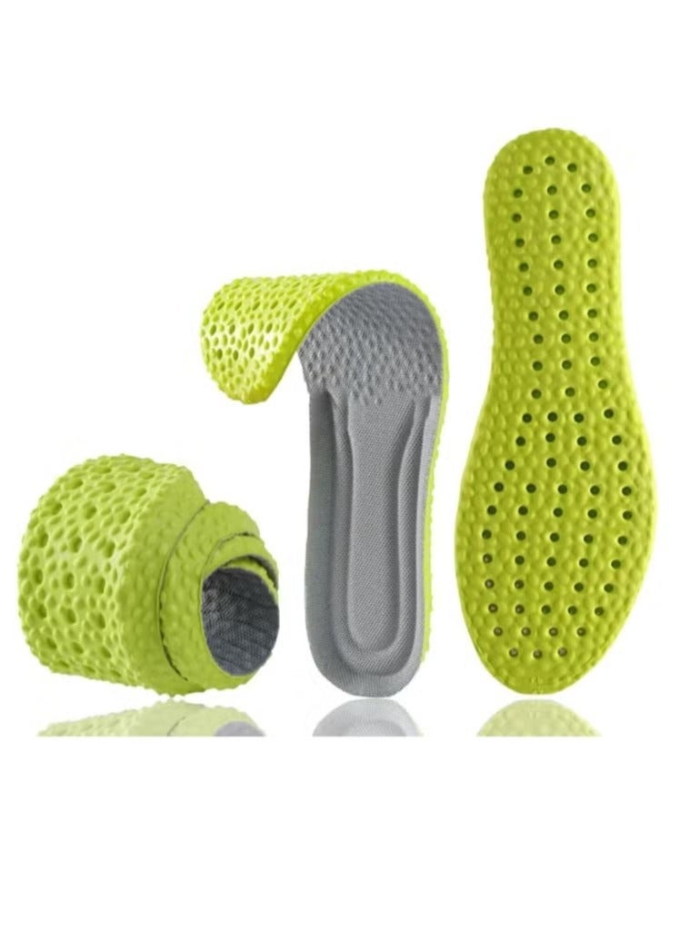 2 Pairs Shoe Insoles, Memory Foam Insoles Providing Great Shock Absorption and Cushioning for Feet Relief, Super Soft Shoe Insoles Men Women, Best Replacement Shoe Inserts (UK 7-9) - Image 1
