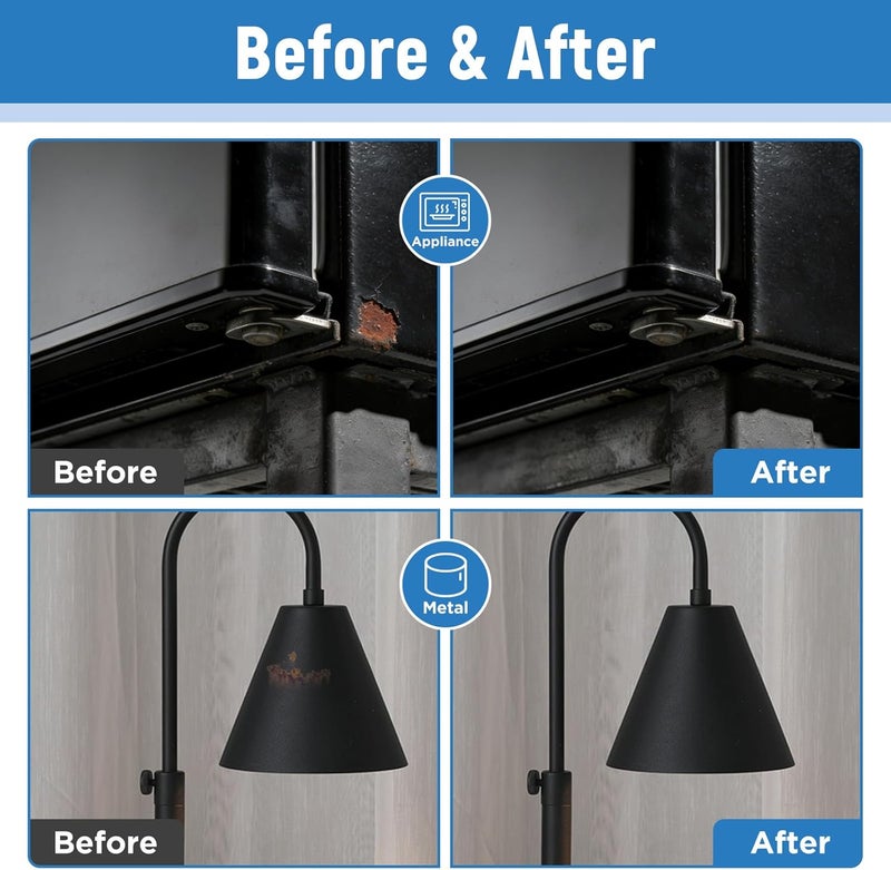 SENVEN Appliance Paint Appliance Touch Up Paint High-Gloss Black Surface Touch Up Paint Pen Scratch Repair for Appliances Refrigerator Metal Surfaces Dishwasher Dryer Microwave Washers - Image 5