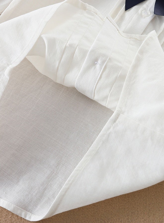 دب رائع مدرسة لونغ كفيف بلوز للبنات - Image 5