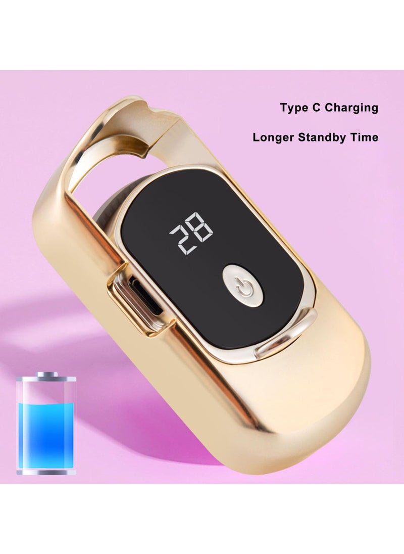 SYOSI - Professional Heated Eyelash Curler with Silicone Refill Pad Curling Tool, Push Clip Design, Time Off Function, Easy to Operate, Long Lasting Effect, Rechargeable Portable Eye Lash Curlers - Image 1