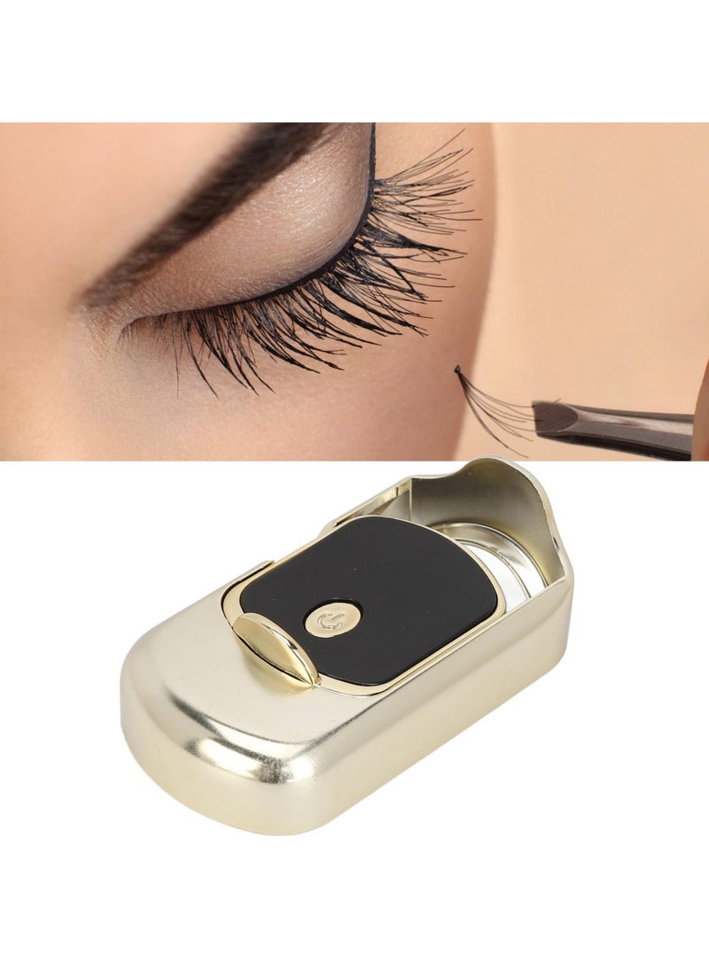 SYOSI - Professional Heated Eyelash Curler with Silicone Refill Pad Curling Tool, Push Clip Design, Time Off Function, Easy to Operate, Long Lasting Effect, Rechargeable Portable Eye Lash Curlers - Image 1