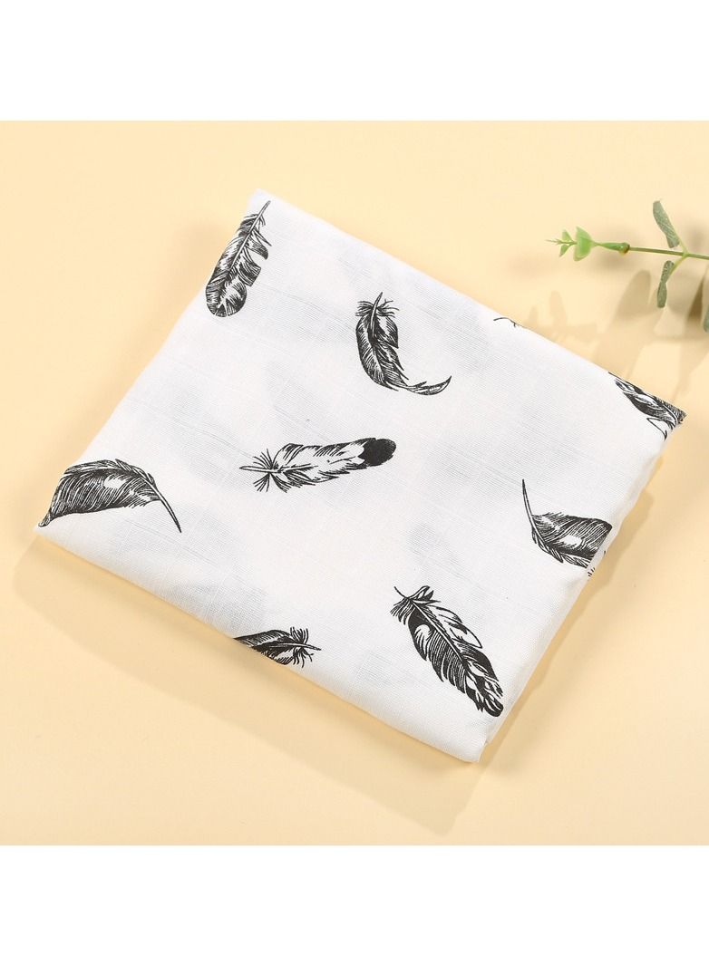 منشفة استحمام مطبوعة برسوم كرتونية من القطن الخالص