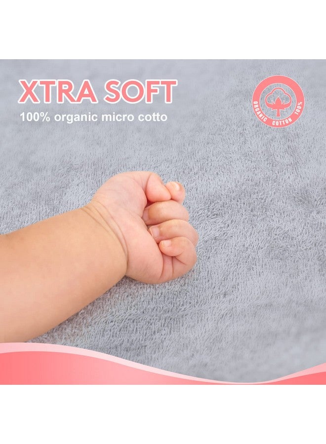 TBEZY منشفة ب hooded للأطفال 100% قطن ناعمة للغاية بتصميم حيوانات فريد كبيرة للأطفال من 3-10 سنوات (فيل) - Image 3