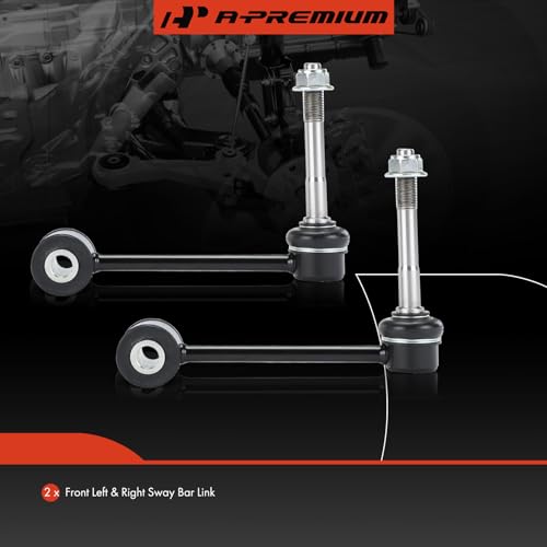 A-Premium 2 x Front Sway Bar Links Stabilizer Bar Links, Compatible with Lexus LS430 2001 2002 2003 2004 2005 2006 - Image 2