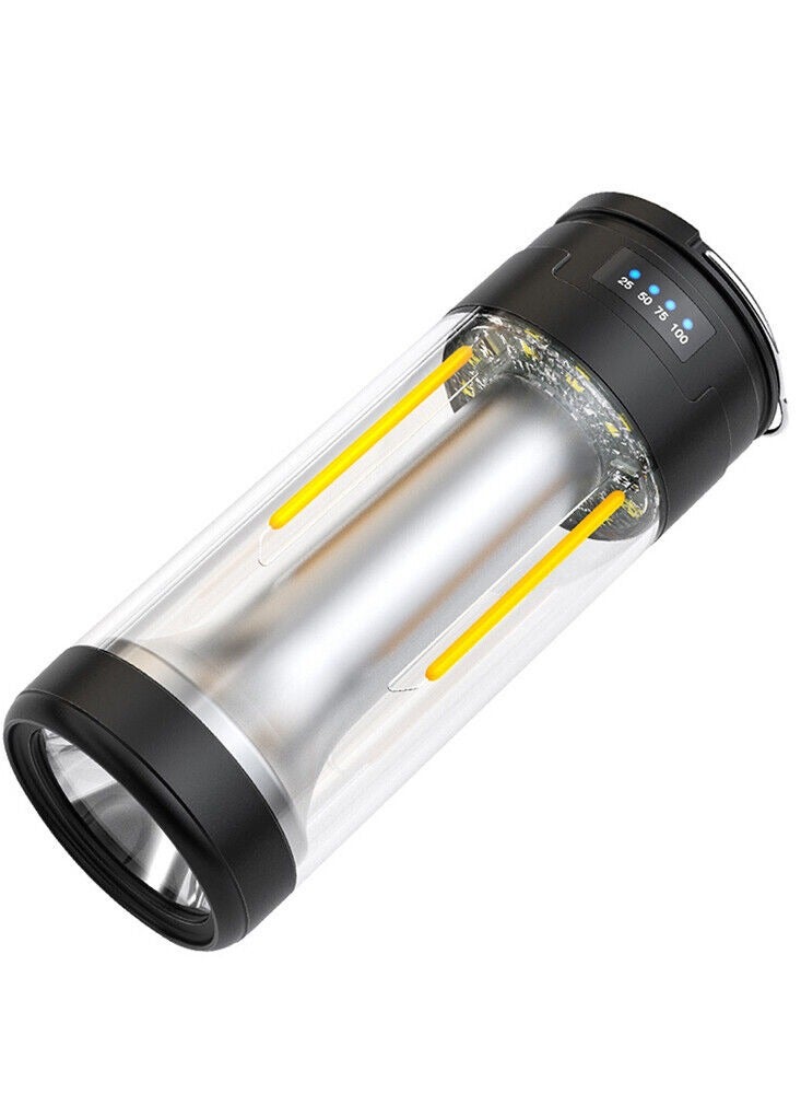 LED Camping Lantern Mini With Power Bank Tent Lights USB Rechargeable For Outdoor Camping Hiking Fishing Magnetic Fashlight - Image 1