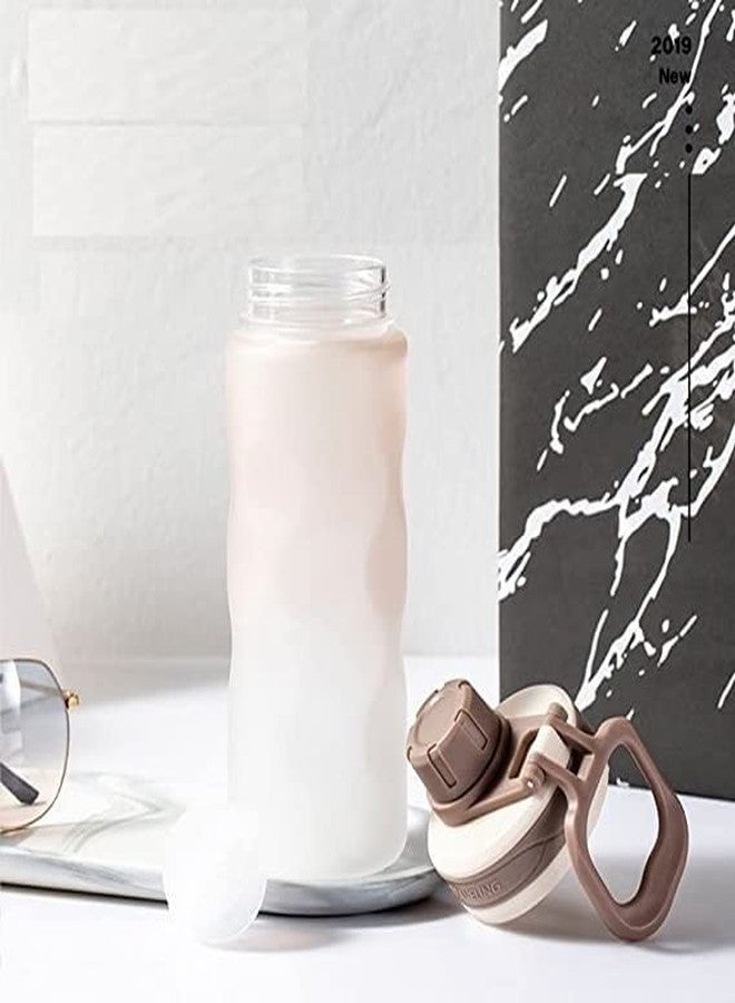 TEMSON Water Bottle - Unbreakable Water Bottle, BPA Free Drinking Bottle, Leakproof Gym Bottle Ideal for Office, Sports, School, Gym, Yoga (650 ML)(FQ-3915-3) (Brown) - Image 3