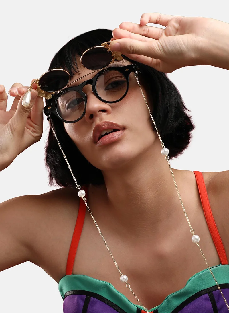 SOHI Bedazzled Artificial Sunglass Jewellery