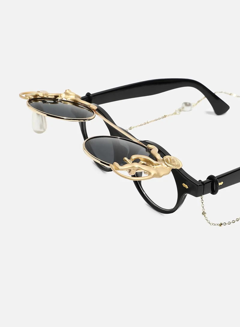 SOHI Bedazzled Artificial Sunglass Jewellery