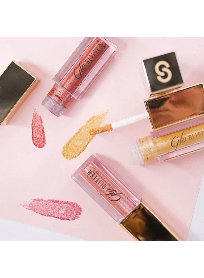 Sistar Glo Glitter Eyeshadow Ultra Glitter Rich Shine Stunning Application Day or Night Hydrating Finish (Silver Sea) - Image 2