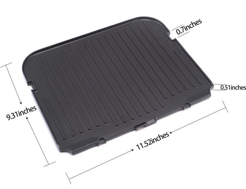 UsKitchen Reversible Grill/Griddle Plate for Cuisinart Griddler GR-4N 5-in-1 - Image 3