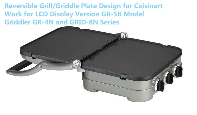 UsKitchen Reversible Grill/Griddle Plate for Cuisinart Griddler GR-4N 5-in-1 - Image 4