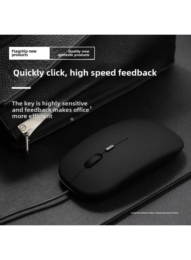 USB Wired Mouse Mute Office Desktop Laptop Business Universal Roller Photoelectric Ergonomic Usb-Color:Gray  Silent on/1.5m Cable Length - Image 4