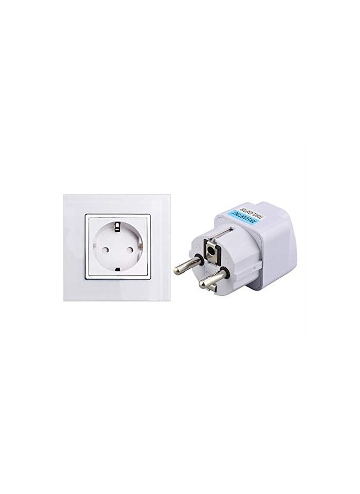 BreeJooy Type E/F 2-Pin Grounded Plug Adapter (EU plug 3 Pieces)  - Image 2