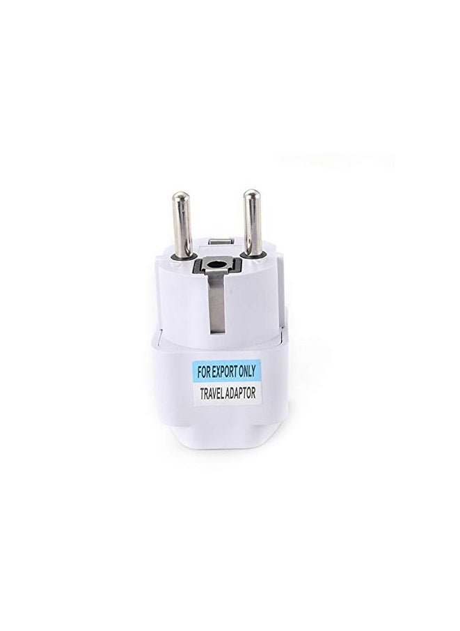 BreeJooy Type E/F 2-Pin Grounded Plug Adapter (EU plug 3 Pieces)  - Image 3