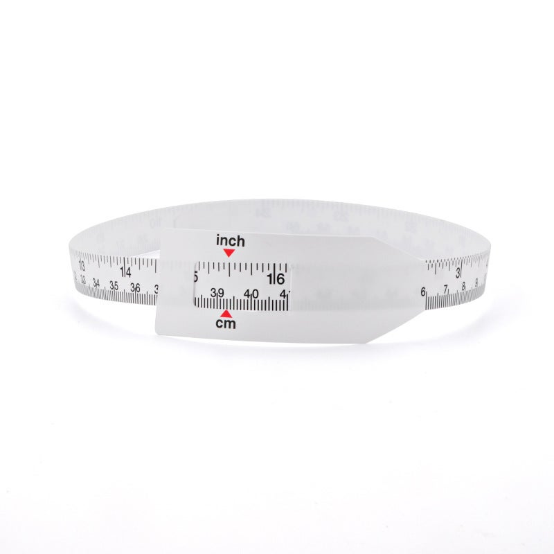 PP MUAC Measuring Tape 60cm head circumference measure tool (white 1.6cm)60cm/24inch