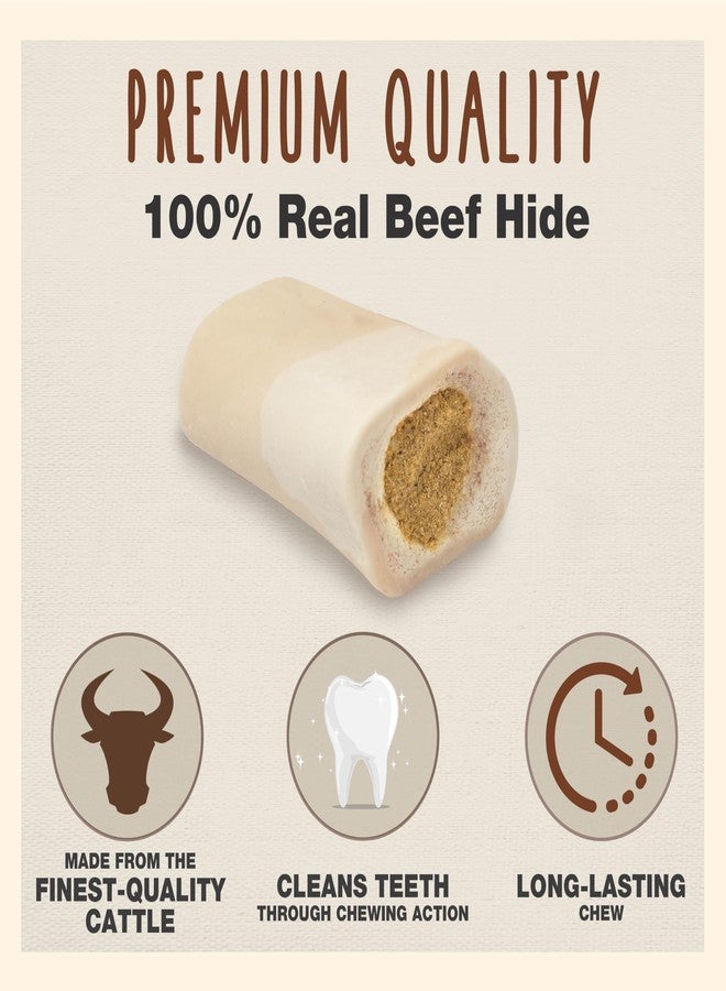 Cadet Stuffed Shin Bone - Highly Digestible, High Protein, Long-Lasting Dog Chew Bone for Aggressive Chewers, Supports Dental Health, Cheese Flavor, Large (1 Count) - Image 3