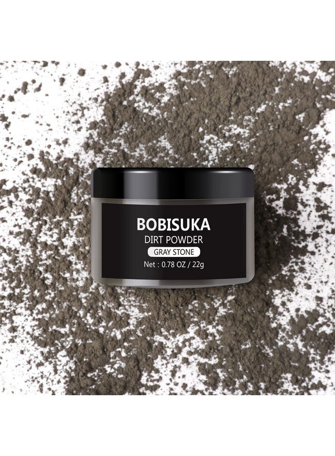 BOBISUKA Makeup Special Effects Dirt Powder For Halloween Makeup Theme Party Wedding Movies Stage Performances Cosplay(0.78 Oz)(Gray Stone) - Image 1