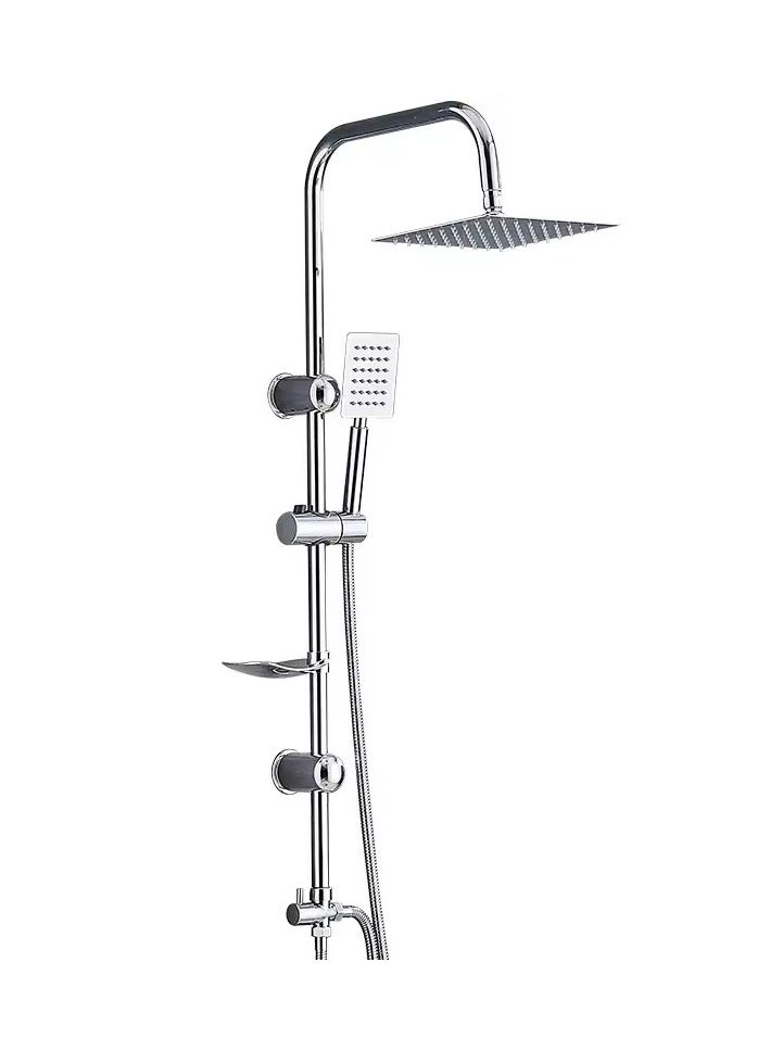 Bathroom Shower Fixture Set Rainfall Waterfall Shower Panel System Bathroom Faucets 