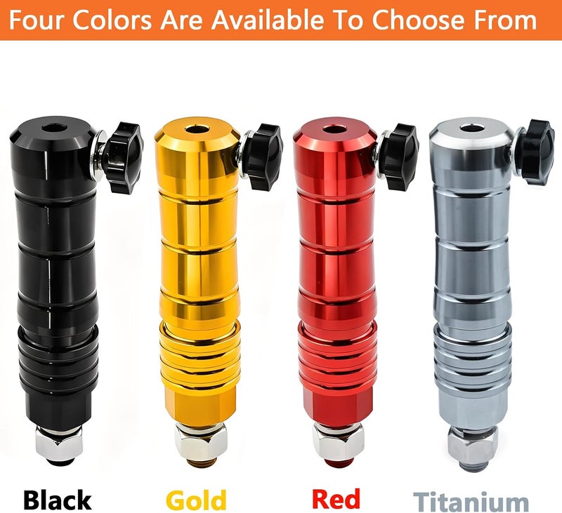 Rawsomes Quick Release Flag Pole Holder - Flag Mount Base for 1/4" & 5/16" Poles - Whip Flags Holder Compatible with UTV ATV Off Road 4 Wheeler Dune Buggy Side by Side SXS Can-Am Maverick Polaris RZR Razor - Image 4