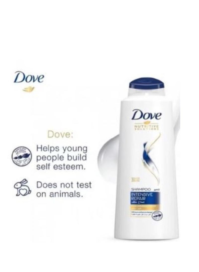 Dove shampoo intense repair 600 ml - Image 3
