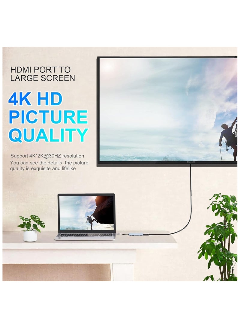 Generic "11-in-1 USB C Hub | 4K HDMI, VGA, PD, USB 3.0, Ethernet, SD/TF Card Reader | Compatible with MacBook Pro/Air"  - Image 4