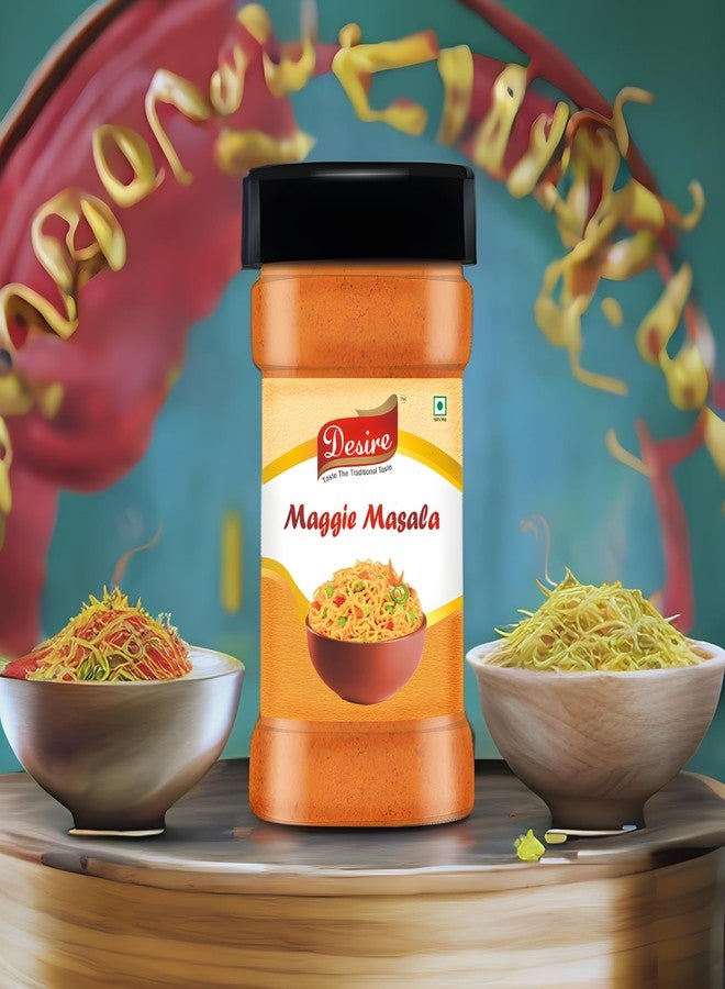 Desire Magical Maggie Masala, 100g - Premium All-Purpose Spice Mix for Noodles, Snacks & Curries | Perfect Blend for Rich, Savory Dishes - Image 5