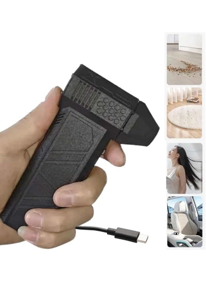 Portable Turbo Jet Fan Blower | Ultra High-Speed 150000 RPM Air Blower with Rechargeable Battery & Charger for Car Drying, Cleaning & Outdoor Use - Image 1