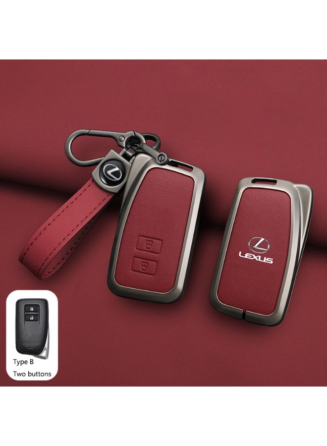 LEXUS High end car key protection cover suitable for Lexus ux260H new ES300 ES200H LS500H Lexus car key shell case - Image 1