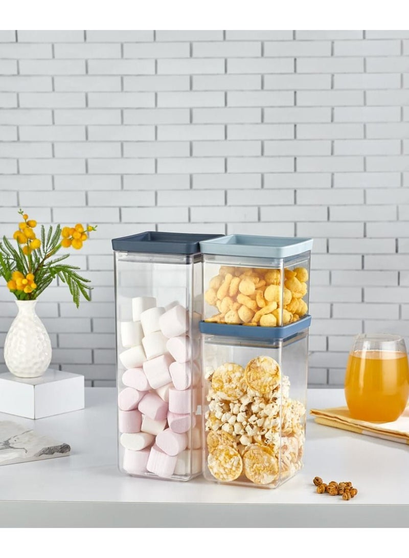 Organizers Set of 3 storage containers with vacuum lid - Image 2