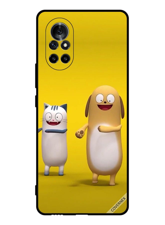Covernex Protective Case Cover For Huawei Nova 8 5G Cat Dog Story - Image 1
